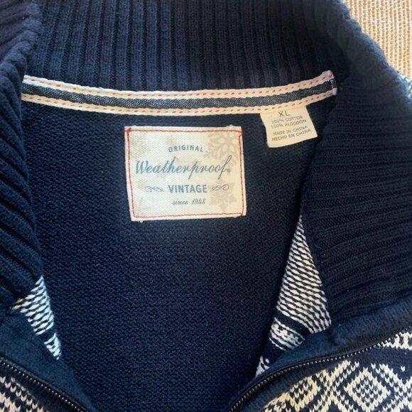 Weatherproof Vintage Quarter-Zip Sweater - Mens Size XL - EUC - Picture 6 of 6